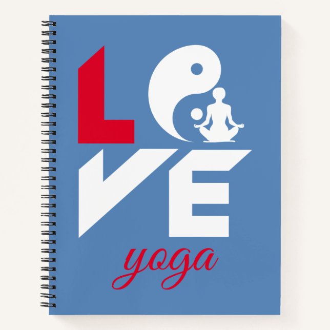 Love yoga notebook (Front)