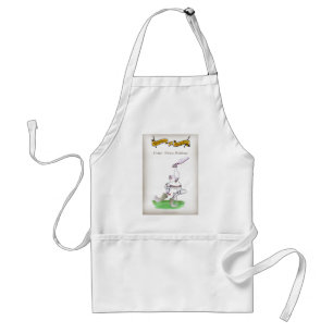 Love Yorkshire Cricket 'finest puddings' Adult Apron