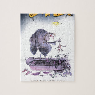 love yorkshire ol' ma ferret jigsaw puzzle