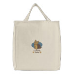 Love Yorkshire Terrier Embroidered Tote Bag at Zazzle