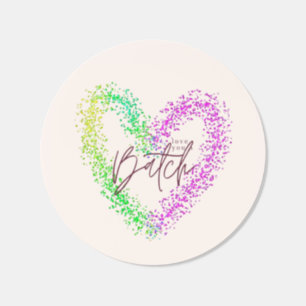 Love You A Batch Wedding Cookie Favor Seals