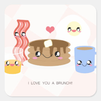 Love You a Brunch Stickers (Sheet of 20)