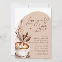Love you a Latte Coffee Bridal Shower