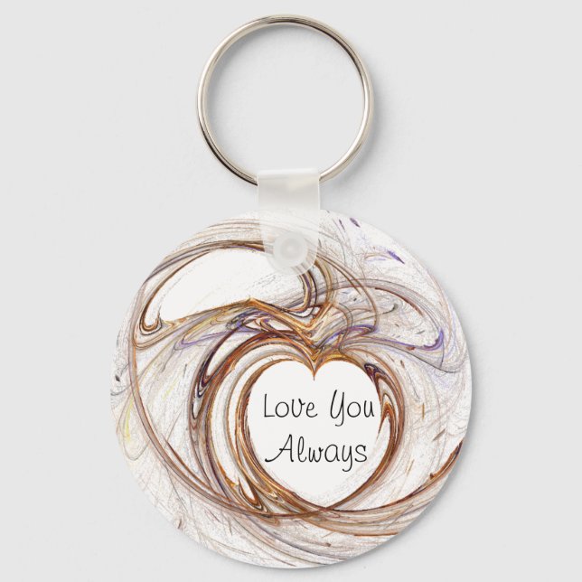 Love You Always Keychain (Front)