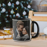 Love You Always Romantic Photo Love Make it Unique Mug<br><div class="desc">Love is in the air, this design is simple and romantic; and it does the talking for you. A symbol or representation of love, you just need to upload your favorite photos to customize it and make it unique. Love you always script typography is also customizable, for you to personalize...</div>