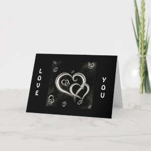 LOVE YOU AND THANK YOU FOR LOVING ME CARD