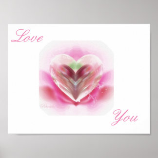 Love You Artwork Poster