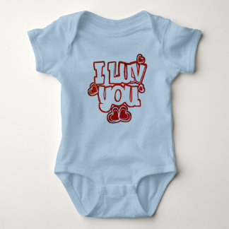 Love you Baby Baby Bodysuit