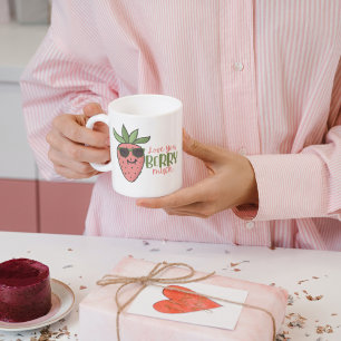 Love You Berry Much Strawberry Mug