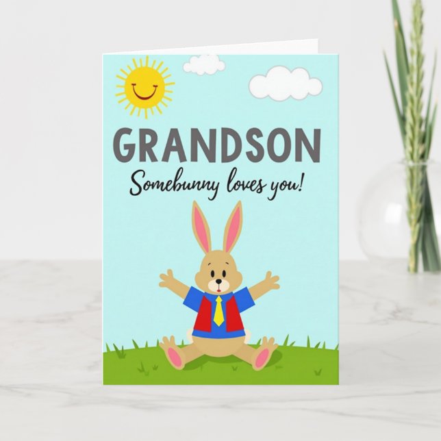 Love You Best Son Greeting Card (Front)