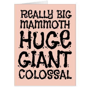 LOVE YOU BIGGEST BIG GREETING CARD