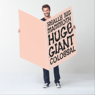 LOVE YOU BIGGEST BIG GREETING CARD
