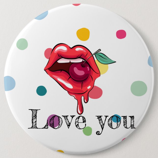 love you button (Front)