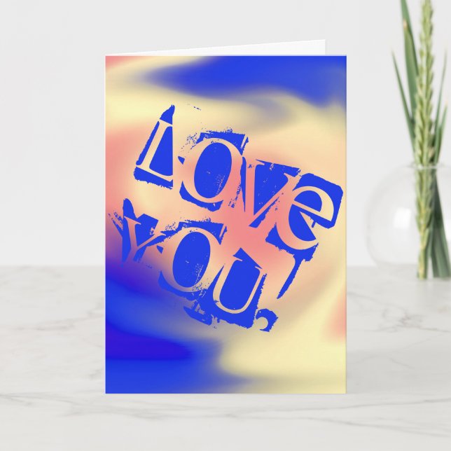 Love You! Card (Front)
