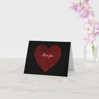 Love you card
