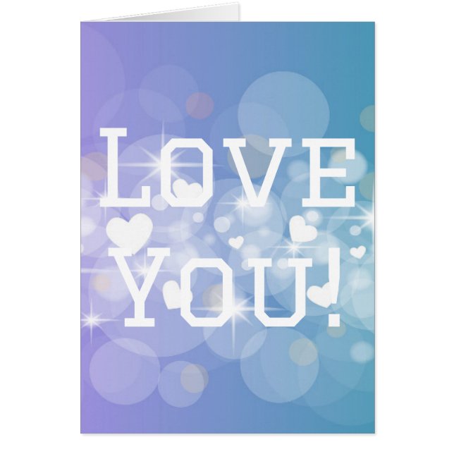 Love you cards (Front)