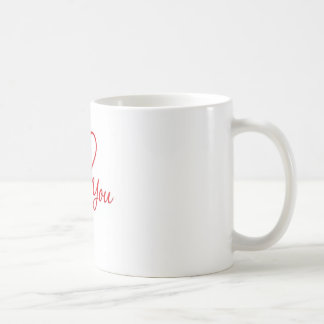 "Love You" Ceramic Mug - Perfect for Someone Speci