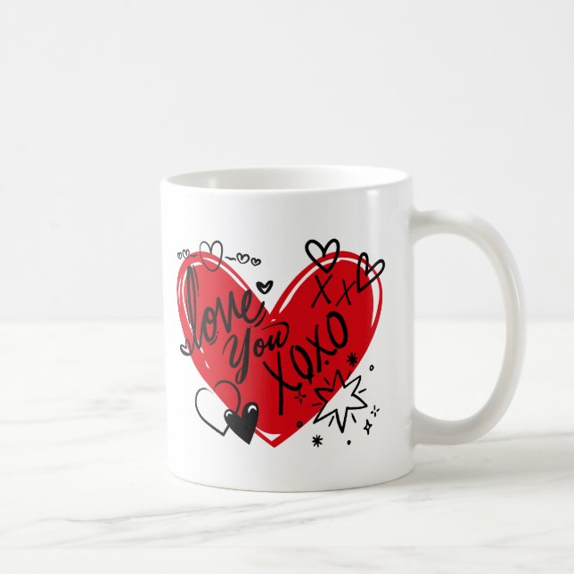 Love you coffee mug (Right)