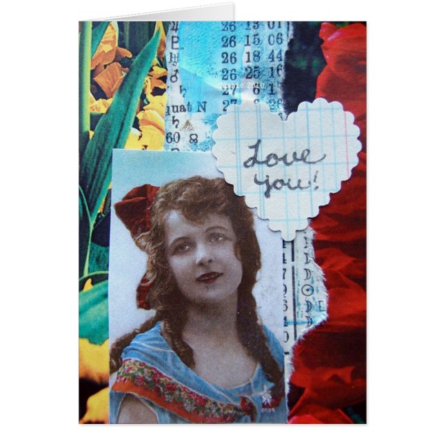 Love You Collage Cards (Front)