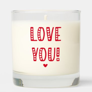 Love You! Cute Typography Valentine's Day