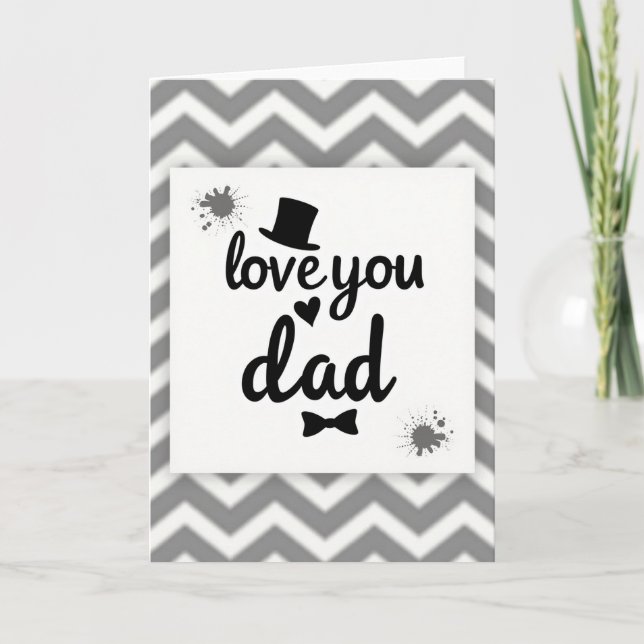 Love You Dad Best Card (Front)