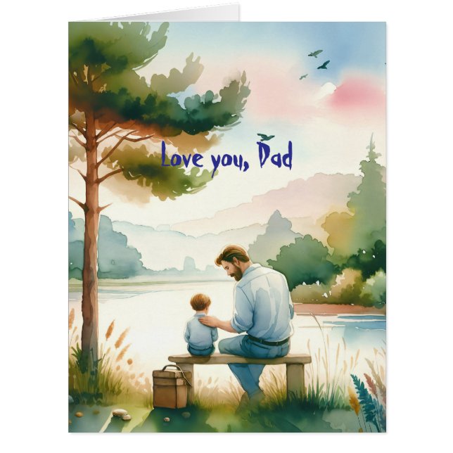 Love you, Dad Cards (Front)