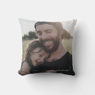 Love You Dad Minimalist Photo Father's Day Gift