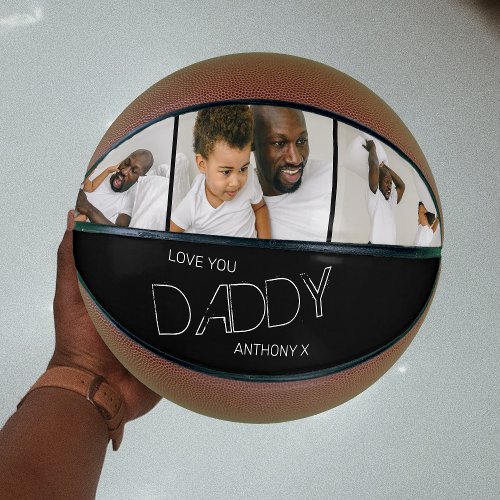 Love You Daddy 3 Photo Basketball