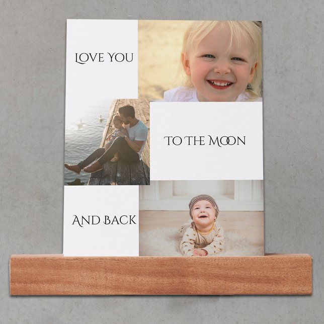 Love You Family Photo Collage Picture Ledge (Creator Uploaded)