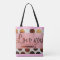 "Love You Forever" All-Over-Print Tote Bag