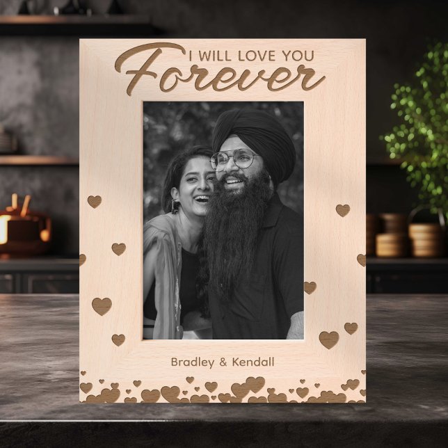Love You Forever Couple Engraved Frames (Creator Uploaded)