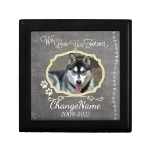 Love You Forever Dog Memorial Keepsake Keepsake Box