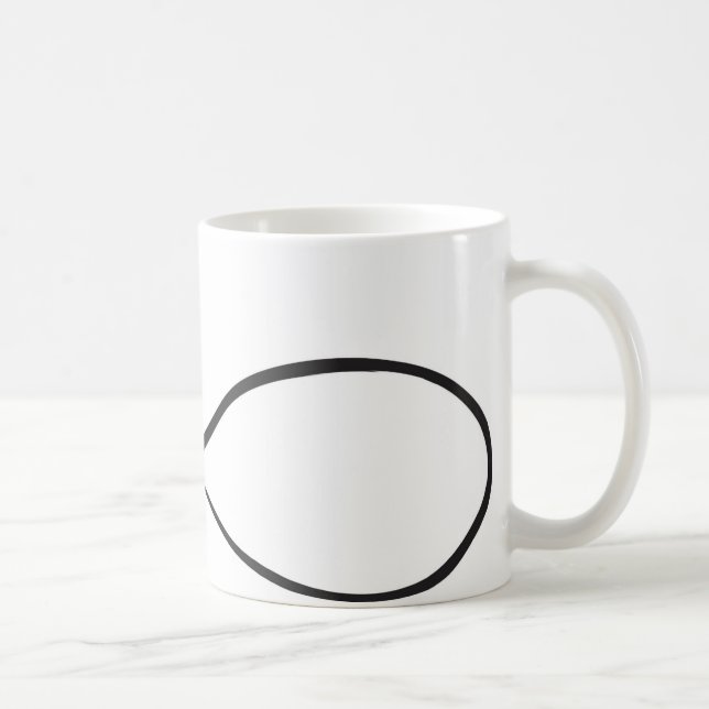 Love You Forever Infinity Heart White Mug (Right)