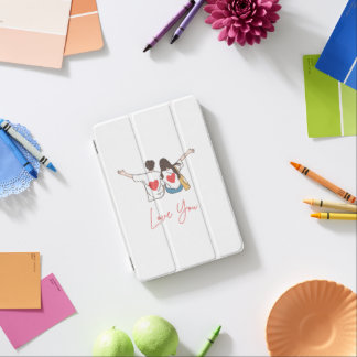 ❤️ Love You Forever - Protect your iPad  Mini Cover