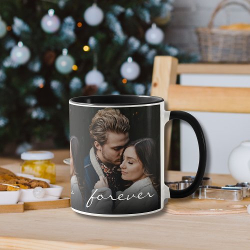 Love You Forever Romantic Photo Make It Your Own Mug