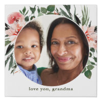 Love You Grandma Greenery Photo