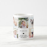 Love You Grandma | Photo Gift Calligraphy Text Coffee Mug<br><div class="desc">We love You Grandma | Photo Gift Calligraphy handwritten Text Coffee Mug</div>