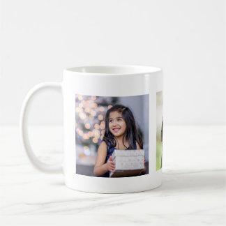Love You Grandma | Two Photo Script and Heart mug