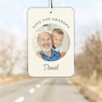 Love You Grandpa Photo Air Freshener