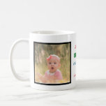 Love You Grandpa You're The Best Custom Two Photo  Coffee Mug<br><div class="desc">Create a photo memory mug with baby's two photos and script "Love You GRANDPA, You're The Best" handwritten colorful script typography with cute red pink gradient heart ❤️ and personalised name. Modern and cute unique gift ideas for your grandpa, grandma, mum and dad for father's day, grandparents day, birthday, mother's...</div>