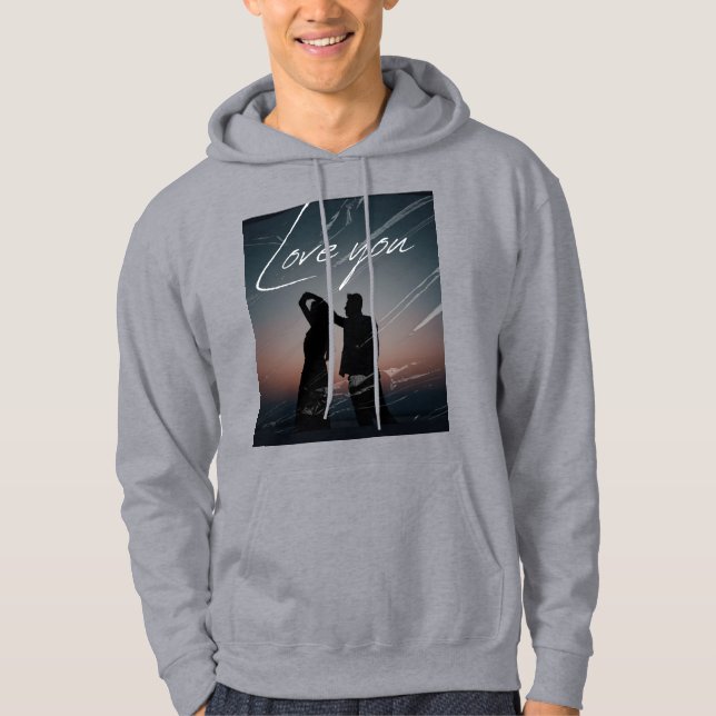 Love you  hoodie (Front)