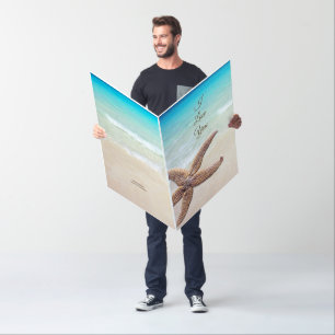 Love You Huge Starfish Card