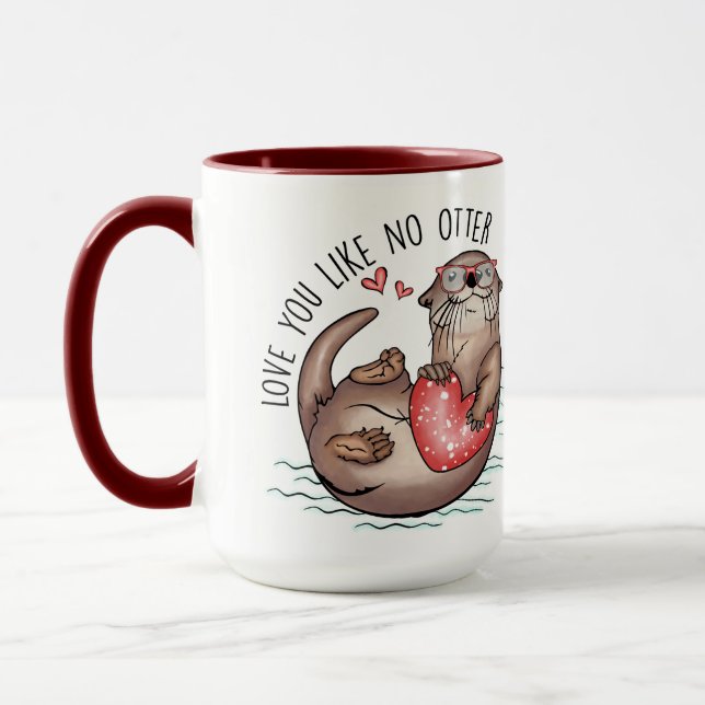 Love You Humor  Mug (Left)