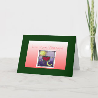 Love you Husband Holiday Card