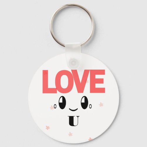 Love You Keychain