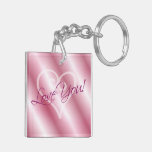&quot;love You&quot; Keychain at Zazzle