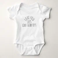 Tater tot hot sale onesie