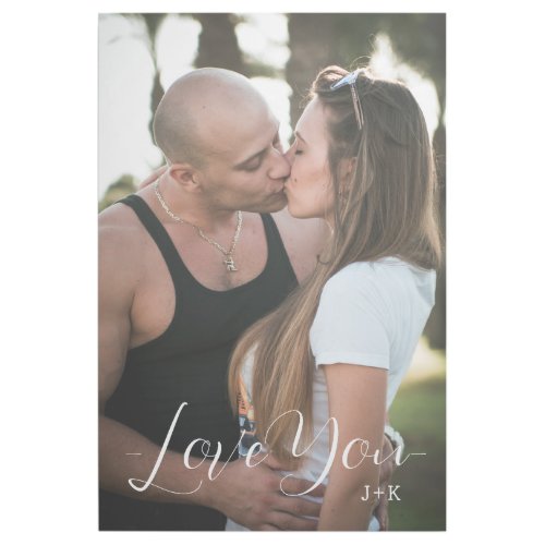 Love you love couple gallery wrap