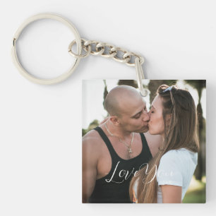 Love you, love couple keychain