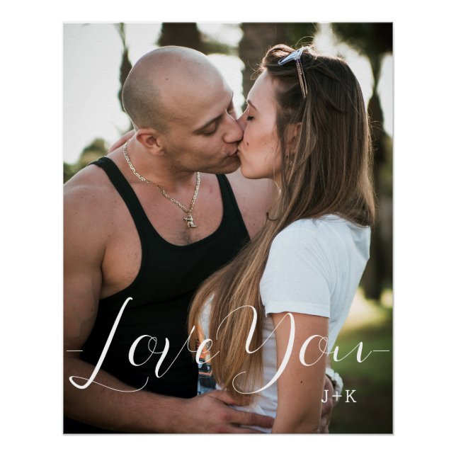 Love you, love couple poster (Front)